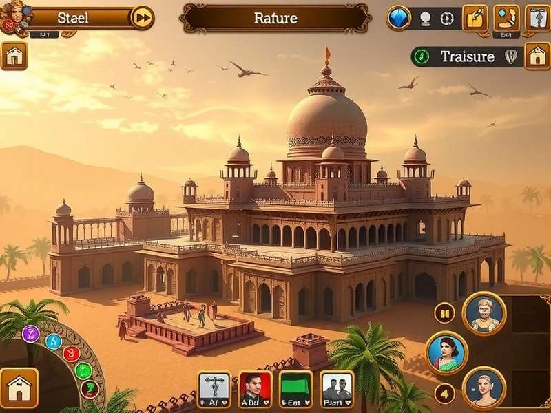 Rajput Dynasty Gameplay Interface